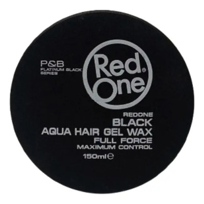 Cera Capilar Red One Aqua Hair Gel Wax Black 150ml | Meses sin interés