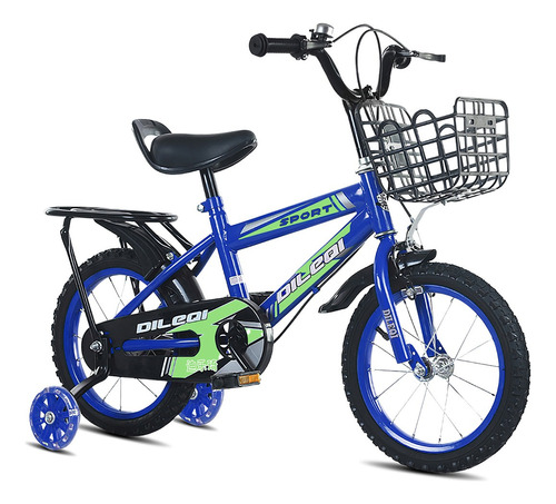 Bicicleta Infantil De 16 Pulgadas Con Ruedas Auxiliares M231