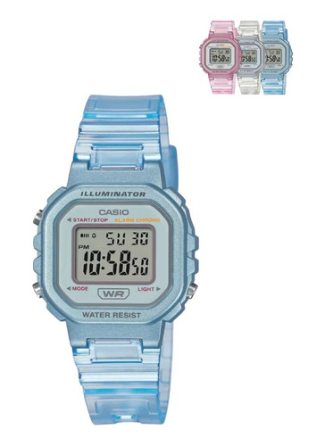 Relógio Infantil Casio Digital Original Prova D´água La-20w