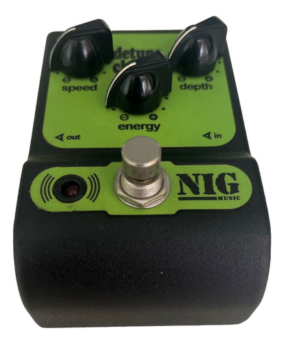 Pedal Nig Pocket Detune Chorus Com Caixa E Manual