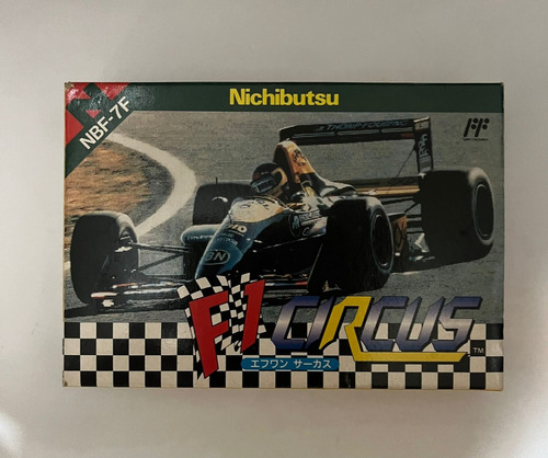 F1 Circus Famicom Family Game Original Jp