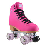 Patins Quad Traxart Foxxy Pink 58mm  Abec-5 + Brinde