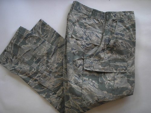 Pantalón Camuflado Militar Us Army Air Force Talla Medium 32