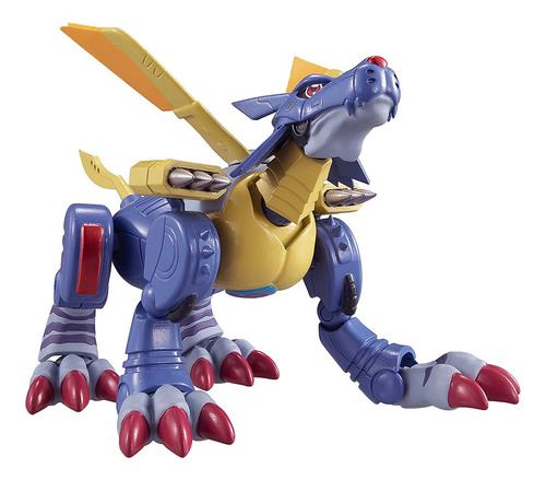 Boneco Bandai Digimon Shodo - Metalgarurumon