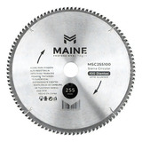Sierra Circular Madera Y Aluminio 255 Mm 100 Dientes Widia Maine