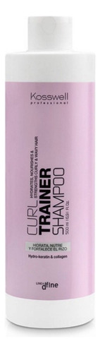  Shampoo Curl Trainer 1000ml Cabellos Rizados Kosswell