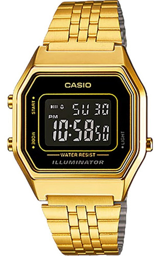 Relógio Casio Vintage Feminino La680wga-1bdf
