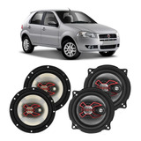 Alto Falante Bravox Fiat Palio G4 2008 A 2012 200w Rms Kit