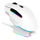 Dareu A955 Ratón Inalámbrico Juegos Con Base Carga Rgb: 12 K