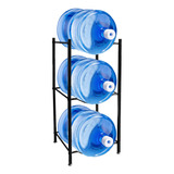 Soporte 3  Garrafones  Agua 5 Gallones Acero Inoxidable