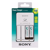 Cargador Sony Cycle Energy + 2 Pilas Aa 2500 Mah