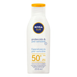 Nivea Sun Protector Solar Corporal Para Piel Sensible Protec