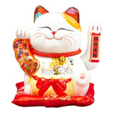 Figura De Gato De La , Colección De Estatuas De Gato,