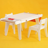 Mesa De Arte Meeden Para Niños, Juego De Mesa Y Silla De Art