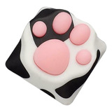 Adorável Silicone Kitty Cat Pata Teclado Mecânico Keycap