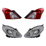 Kit Faros + Calaveras Nissan Versa 2012-2014 Depo