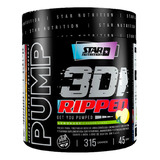 Pump 3d Ripped 315 Gr Star Nutrition Pre Entreno + Quemador Sabor Lemonade