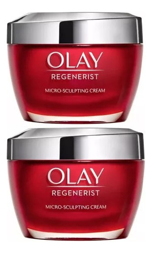 Olay Regenerist Micro Sculpting Facial 2pz De 48 Gr C/u 