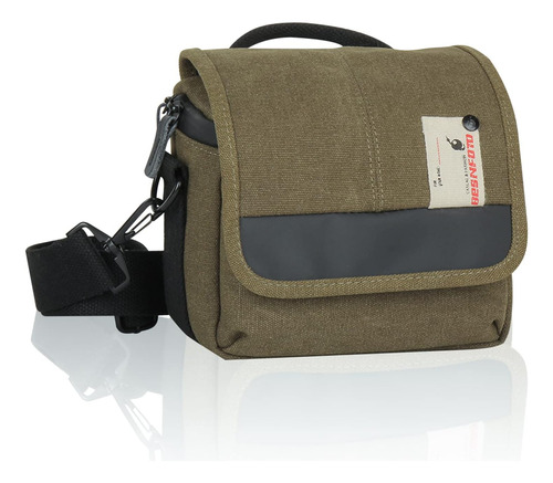 Bolsa De Camara Pequena Compacta Dslr Slr Verde Militar