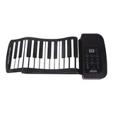 Roll Up Piano/ Organeta Enrollable Con Entrada Usb Pa61h