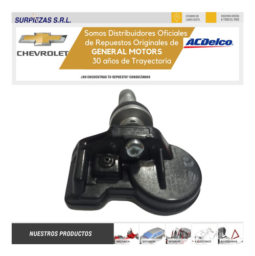 Sensor Presion Rueda Onix 20/ Tracker 20/ Chevrolet Original Foto 3