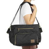 Bolso Motto Gold Negro Infanti 