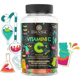 Vitamina C Infantil Gummy  (60 Gomas) - Essential Nutrition