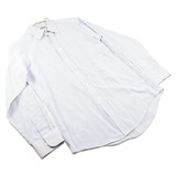 Camisa Vestir Blanca/azul Jbe Talla 38 Usado (ver Fotos) 
