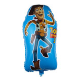Pack 6 Globos Metalizado Toy Story Woody 55x35 Aire O Helio