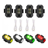 4pcs Mini Luces Estroboscópicas Led For Motocicletas Drones