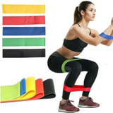  Kit Elástico Extensor Para Exercícios Faixa De Borracha 