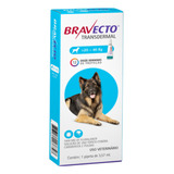 Antipulgas E Carrapatos Bravecto Transdermal Cães 1000mg