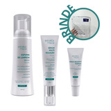 Kit Tratamento Anti Acne Cravos Espuma Sérum Facial Secativo