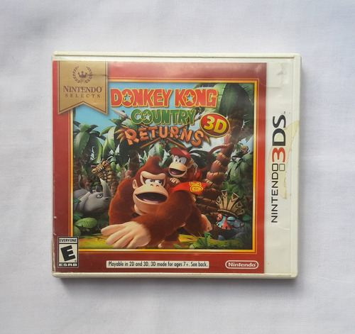 Donkey Kong Country Returns Nintendo 3ds Físico Usado