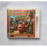 Donkey Kong Country Returns Nintendo 3ds Físico Usado