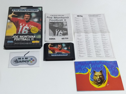 Cartucho Joe Montana Football 2 - Tectoy Mega Drive