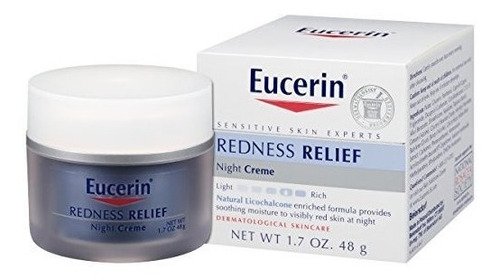 Eucerin Piel Sensible Enrojecimiento Calmante Crema Noche 1,