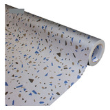 Papel Adesivo Imita Granilite Lavavel Cobalto 1,22mx2m