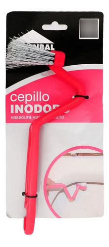 Cepillo Inodoro Practico Rosado