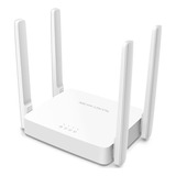 Router Wifi Dual Band 5.8/2.4ghz Hogar Oficina Mercusys Ac10 Color Blanco
