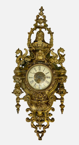 Reloj Antiguo De Pared. Origen Francés