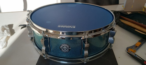 Caixa De Bateria 14x5 Ludwig Breakbeats Azul