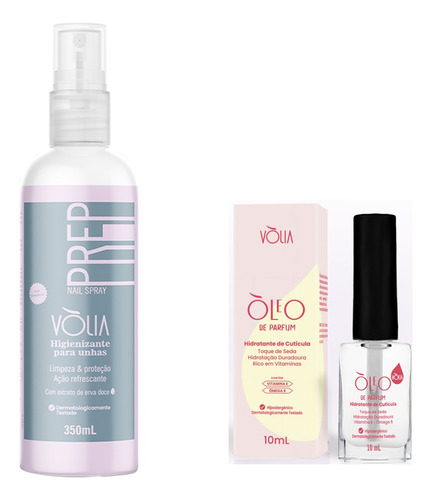 Kit Volia Original Nail Desig Unha Gel Preparador Envio Full