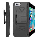 Funda Uso Rudo 3 En 1 Compatible Con iPhone 6 Plus 7 8 Plus