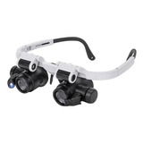 Gafas Lupa Visera Luz Led Lente Optivisor Gafa