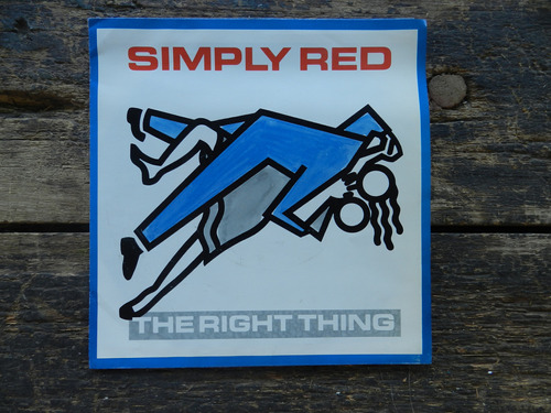 Simply Red   The Right Thing  Single 7  Usa Impecable