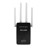 Router, Repetidor, Access Point, Wisp Pix-link Lv-wr09 Blanco Y Negro 100v/240v