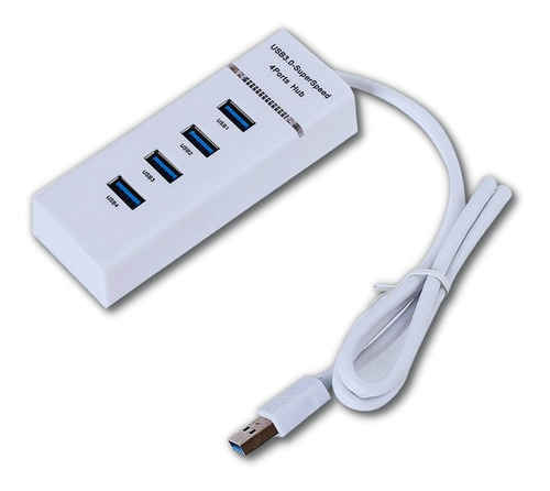 Hub Usb 3.0 C/ 4 Portas Até 5.0 Gbps Alta Velocidade Barato