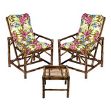 2 Cadeiras Cancún Luxo P/área Gourmet Alta Qualidade C/mesa