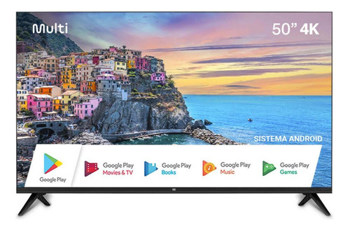 Smart Tv 50   Multi D-led 4k Wi-fi Android Ethernet - Tl067m